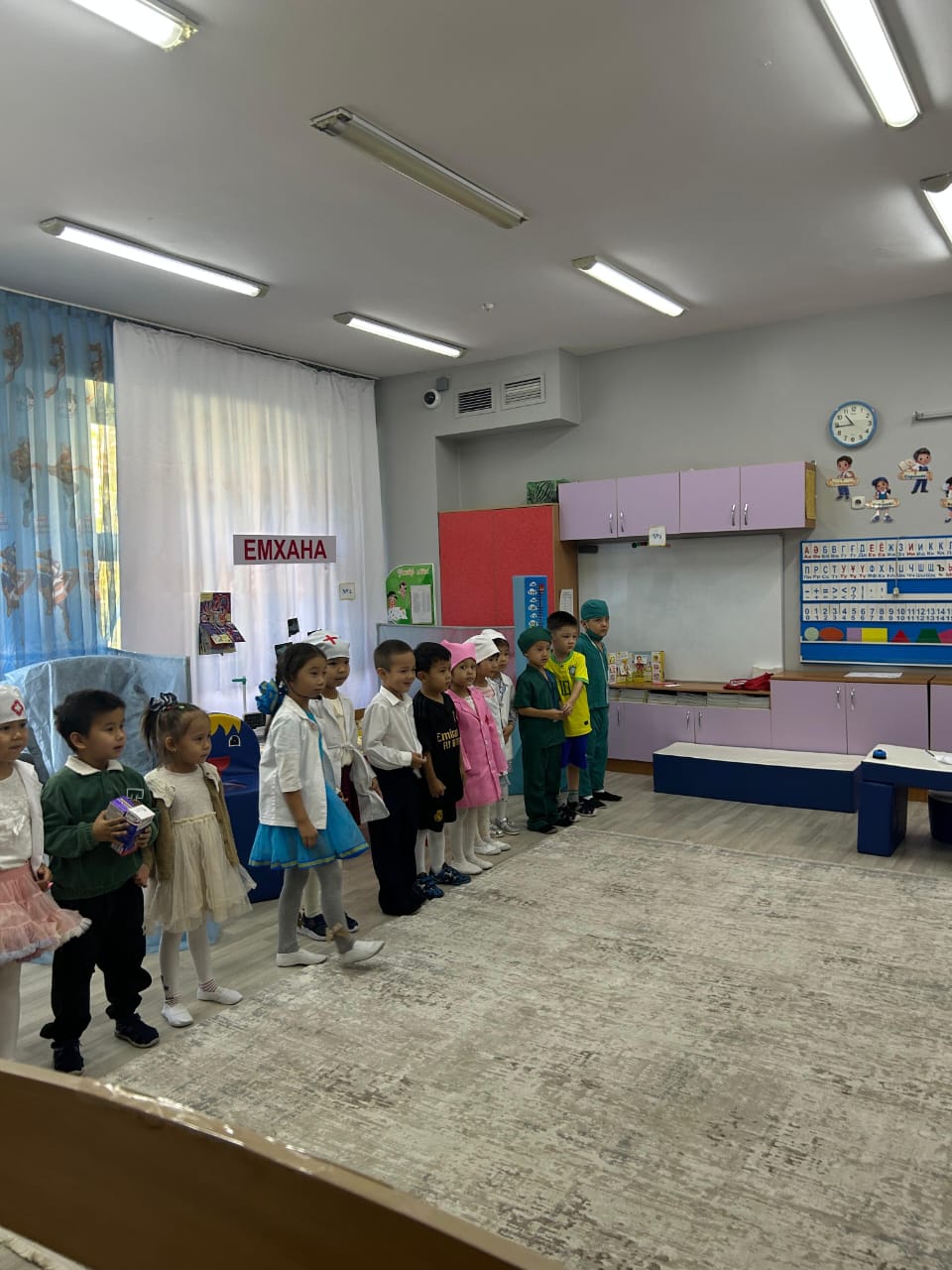 Сюжеттік-рөлдік ойын: "Емхана" мектепалды "Жұлдыз" тобы тәрбиеші Нұрлыбай Ж.А.