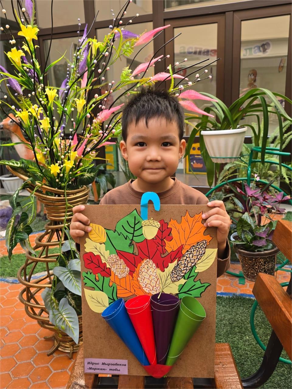 КӨРМЕ: "Күз ғажайыптары" балалар жұмыстары