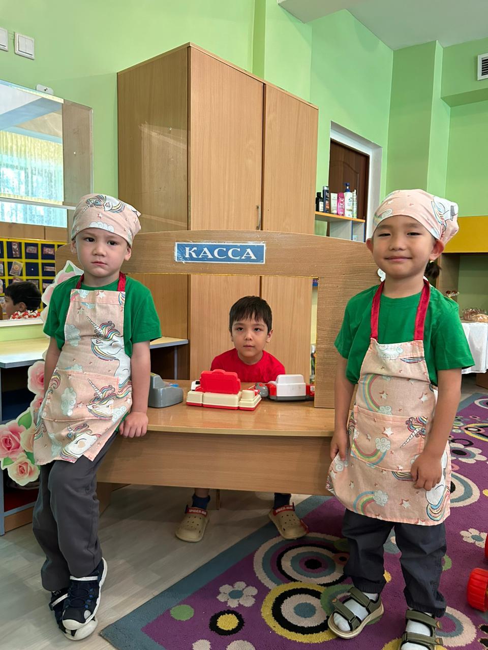 Мазмұнды-рөлді ойын: "Дүкен" мектепалды "Жұлдыз" тобы